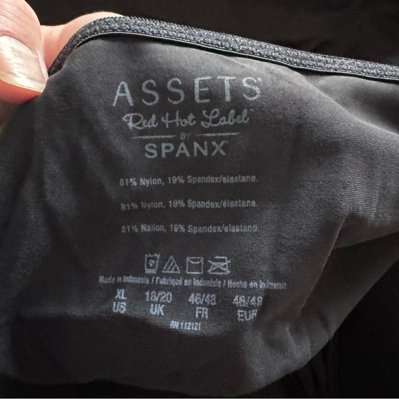 Assets by Spanx Black Slip Shape Wear Dress - Picture 7 of 7